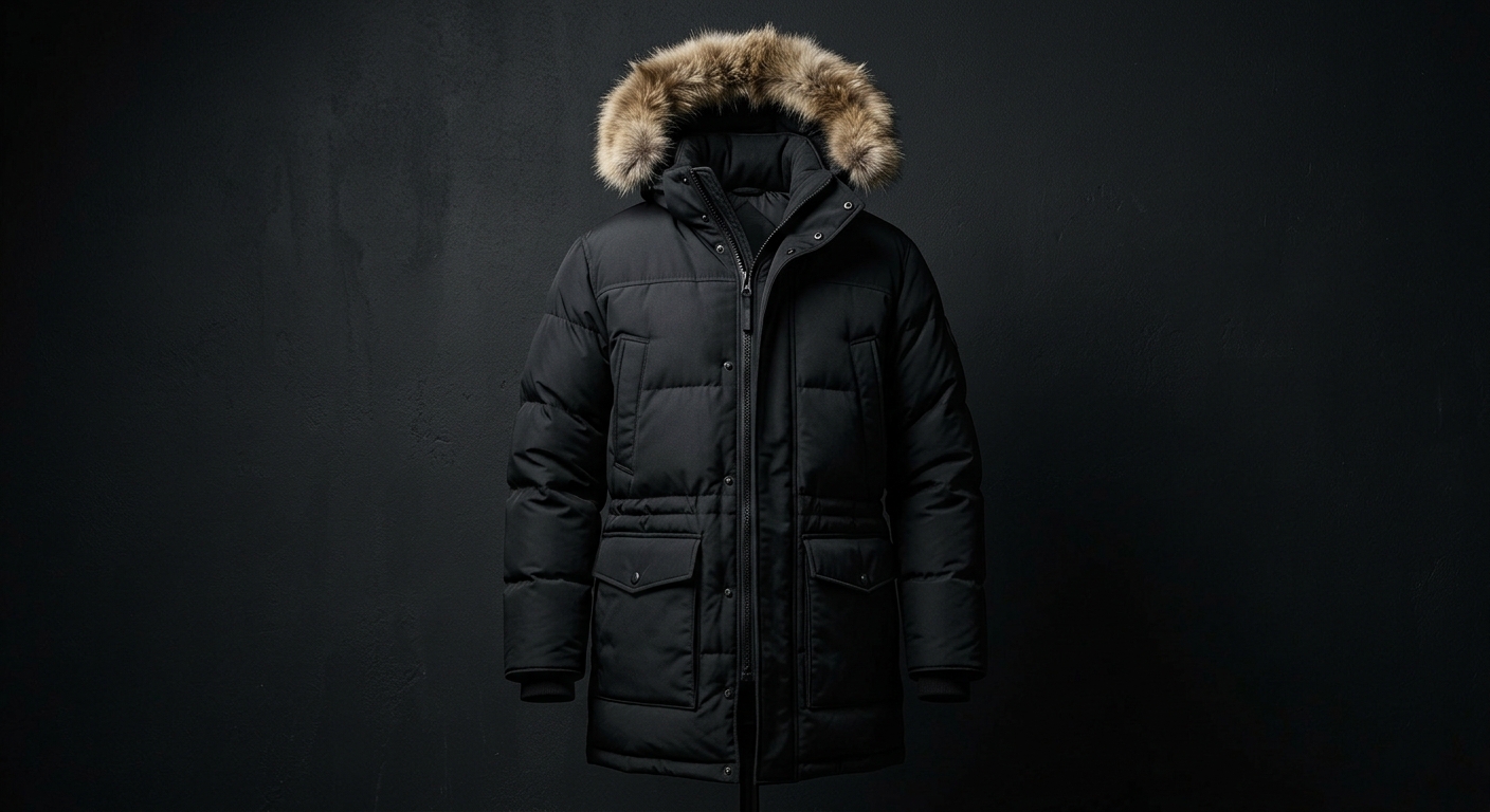 Winter parkas and down jackets